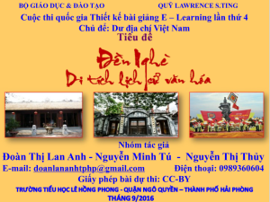 Đền Nghè - Di tích lịch sử văn hóa