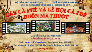 Cây Cà Phê và lễ hội Cà Phê Buôn Ma Thuột