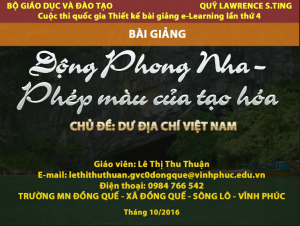 Động Phong Nha - Phép màu của tạo hóa