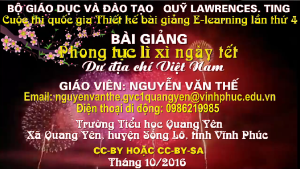 Phong tục lì xì ngày tết