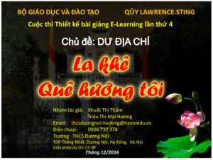La Khê - Quê hương tôi