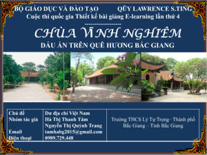 Chùa Vĩnh Nghiêm - dấu ấn trên quê hương Bắc Giang