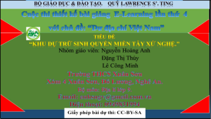 Khu dự trữ sinh quyển miền tây Xứ Nghệ